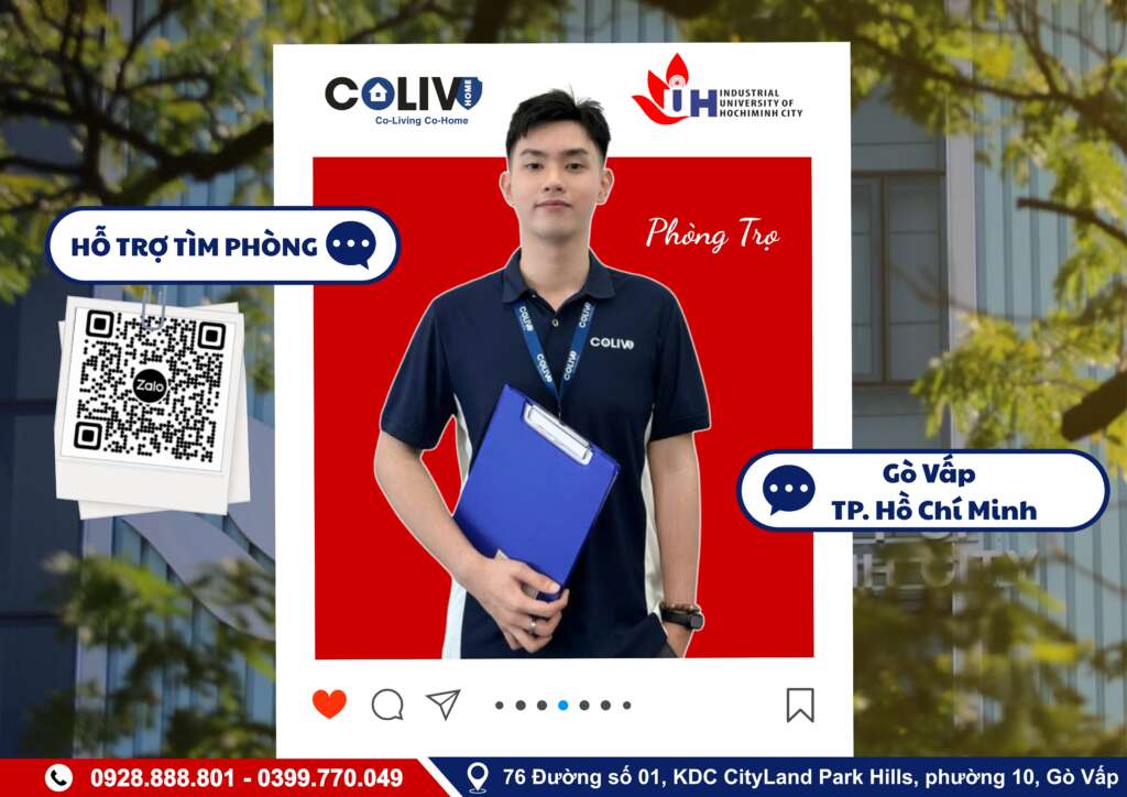 hỗ trợ tìm phòng gò vấp bình thạnh phú nhuận hồ chí minh sinh viên